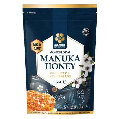 Snappaks de miel de Manuka pura