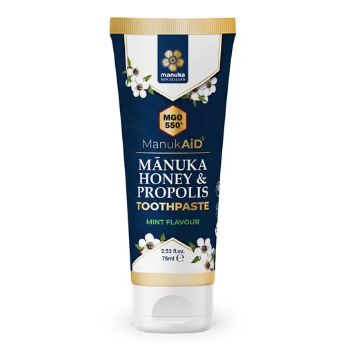 Toothpaste with Manuka Honey, Propolis And Manuka Oil - 75 ml.