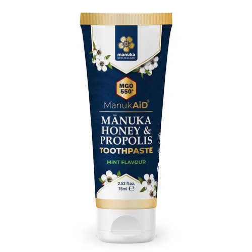 Tannkrem med manukahonning, propolis og manukaolje